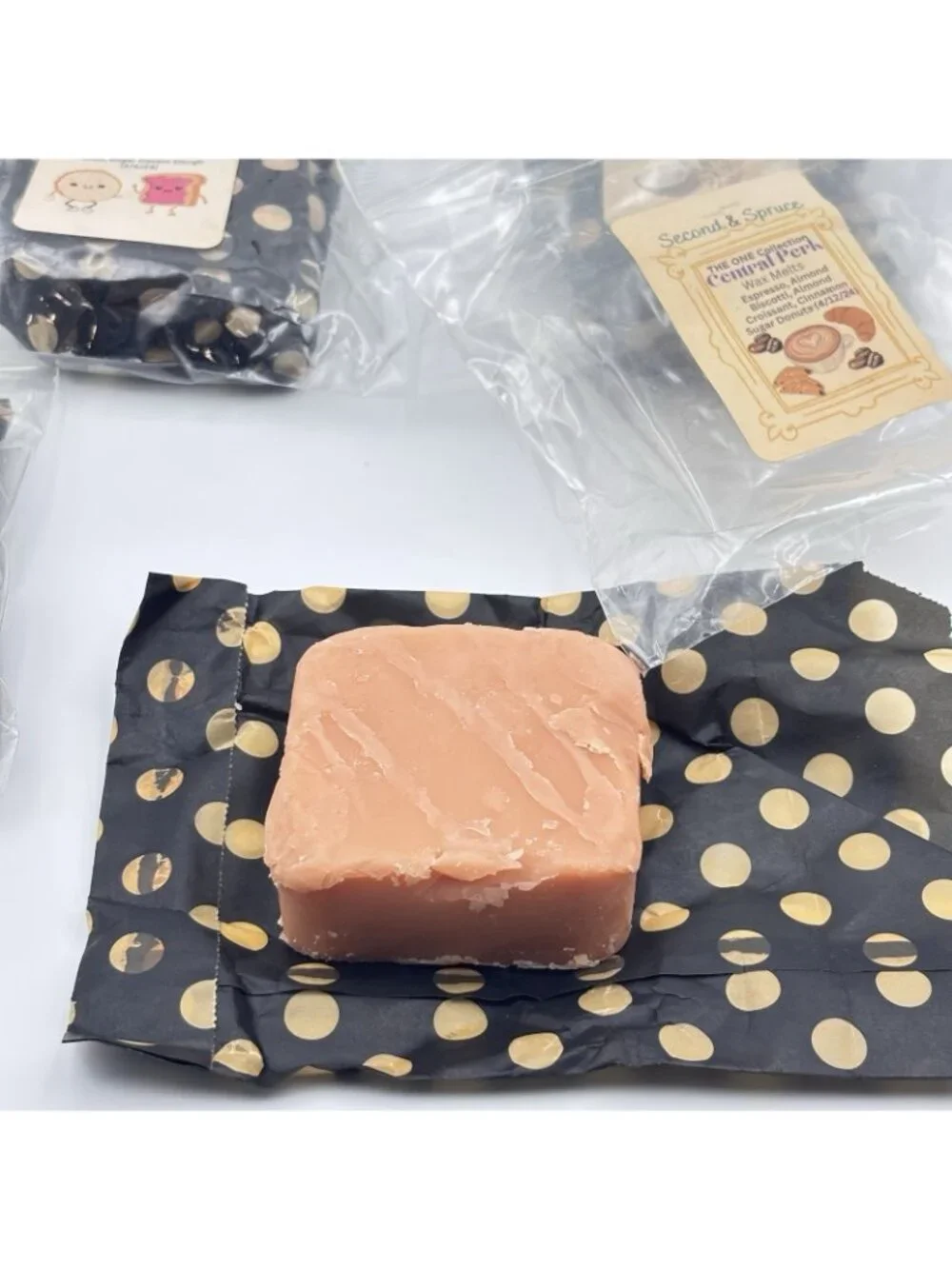 4 Second & Spruce Vendor Wax Melt Mini Cakes Gourmand Coffee Cola Cookie Jam